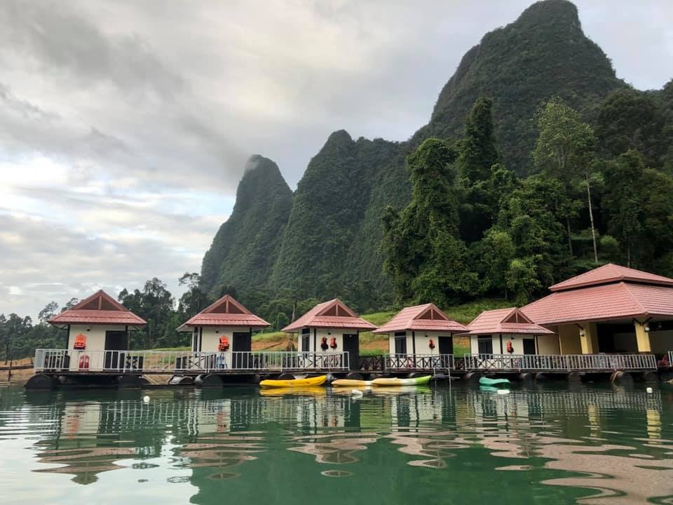 Ausflüge Khao Sok von Khao Lak scwimmende Bungalows Khao Lak Adventures